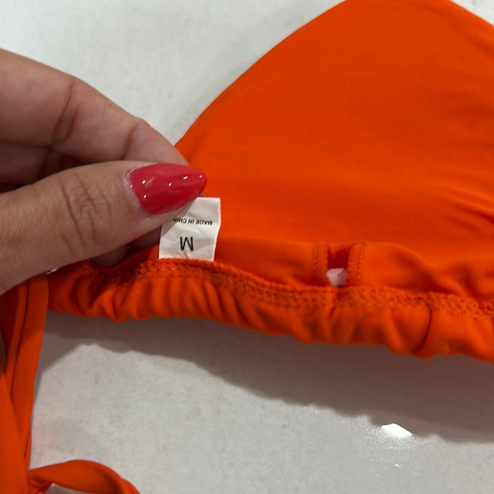 Orange String Bikini Set - Picture 3 of 4